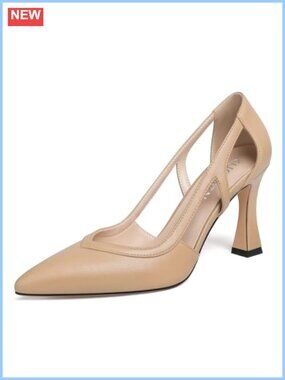 Women's Pointed Toe High Heels Pumps 3.5 Inch Stiletto Dress Shoes